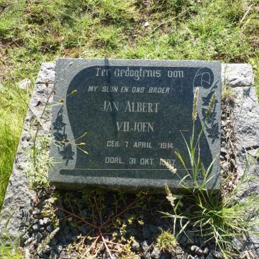 VILJOEN Jan Albert 1914-1937