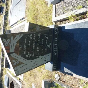 VILLIERS Pieter Kuyper, de 1953-1975