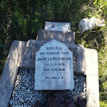 WESTHUIZEN Jacob, v.d. 1858-1948