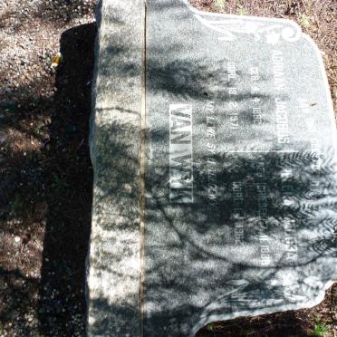 WYK Adriaan Jacobus, van 1882-1971 &amp; Helena Jacoba GRIESEL 1888-1962