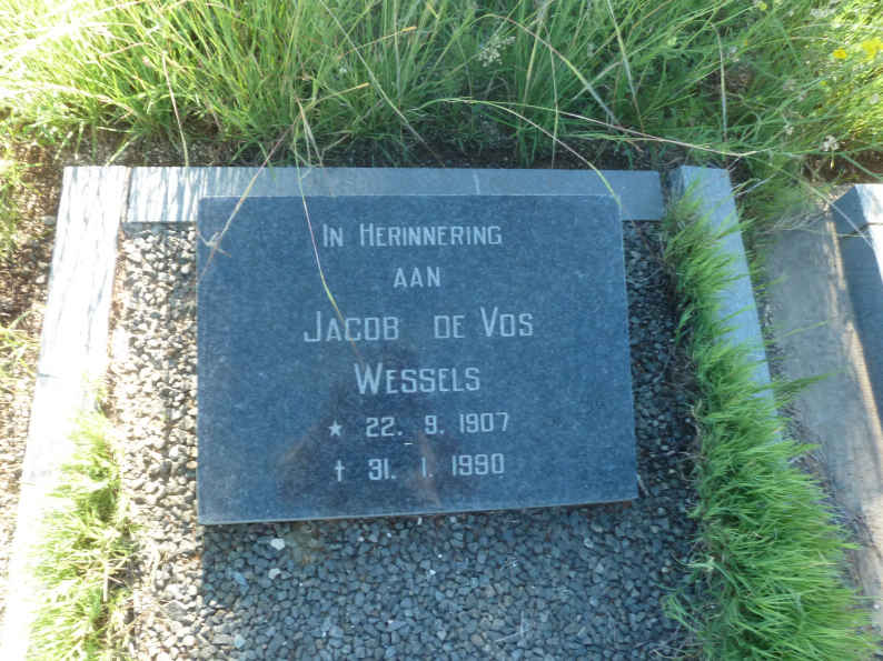 WESSELS Jacob de Vos 1907-1990