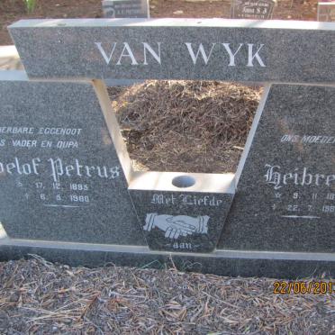 WYK Roelof Petrus, van 1895-1980 &amp; Heibrecht 1892-1983