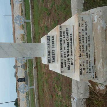 CROKER William Robert Charles -1902