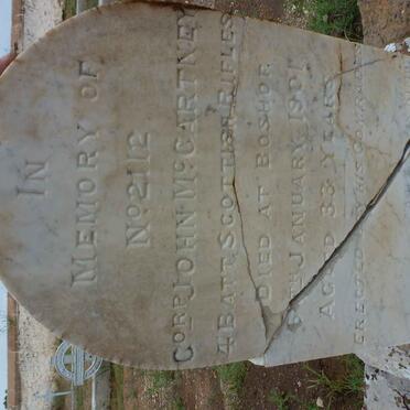 McCARTNEY John -1901