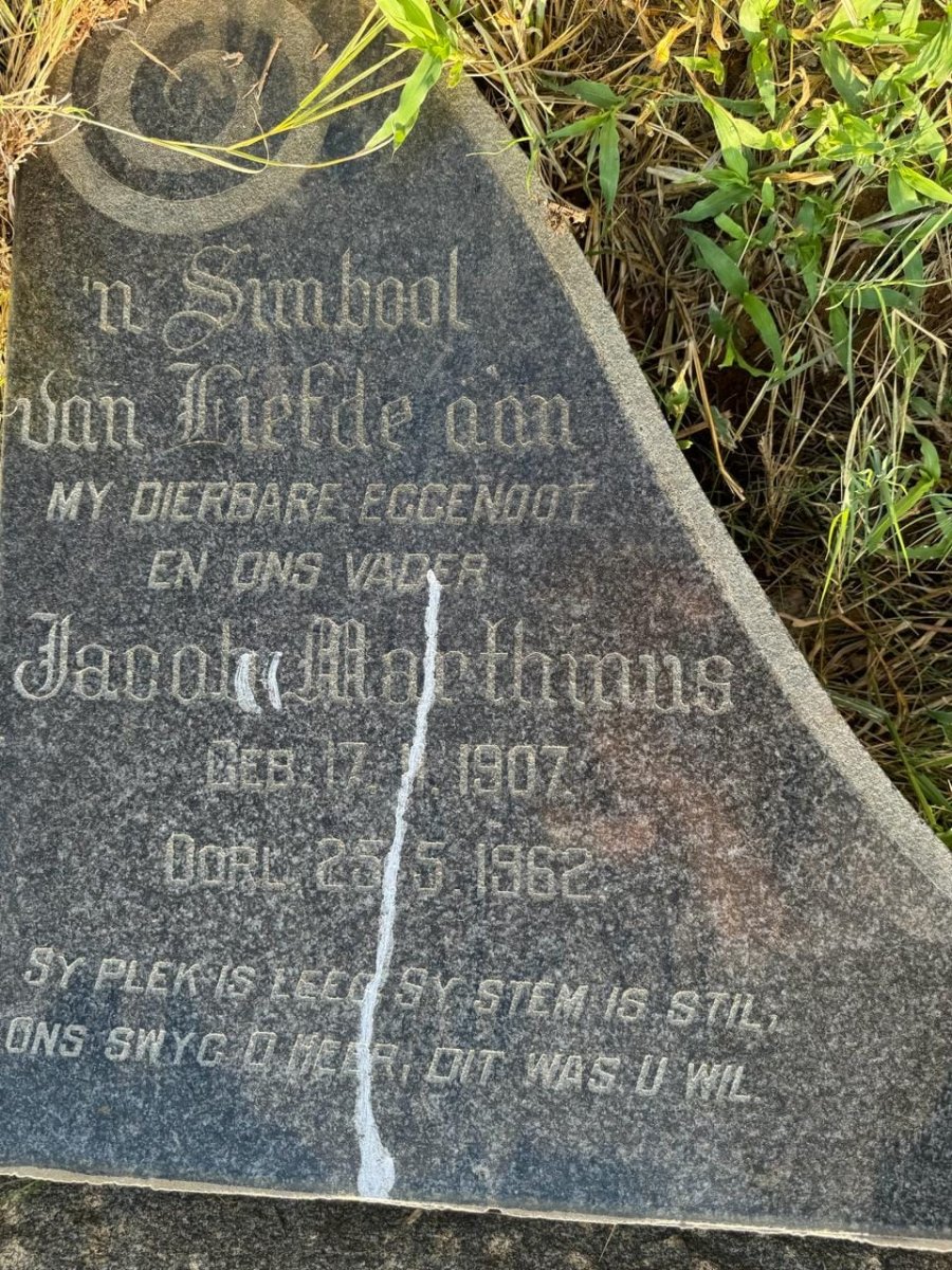 RENSBURG Jacob Marthinus, Janse van 1907-1962 