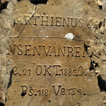 RENSBURG Marthienus Ja??, Jansen van 1885-