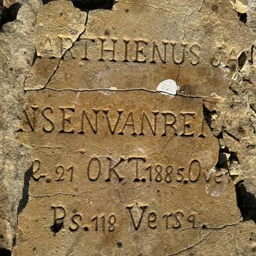 RENSBURG Marthienus Ja??, Jansen van 1885-