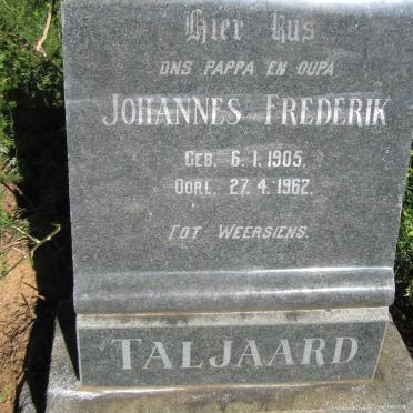 Free State, BOTHAVILLE district, Taljaards Dam 86, Taljaardsdam farm cemetery