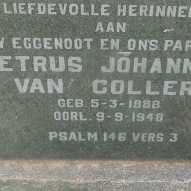 COLLER Petrus Johannes, van 1888-1948