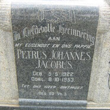 DELPORT Petrus Johannes Jacobus 1922-1953