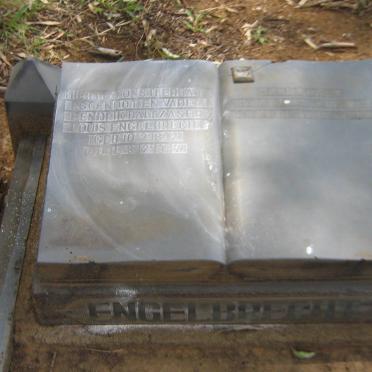 ENGELBRECHT Hendrik Baltzaser Louis 1892-1947