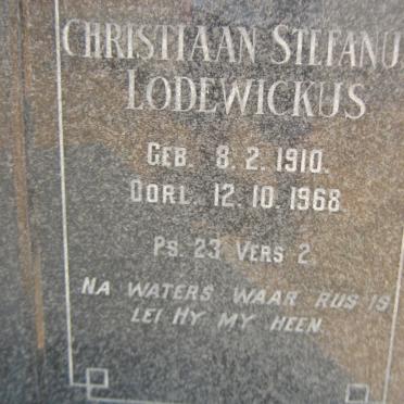 ELOFF Christiaan Stephanus Lodewickus 1910-1968
