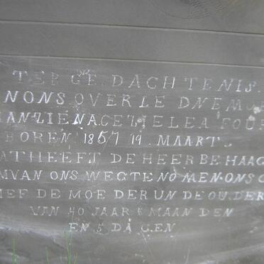 FOURIE Franziena Cezielea 1857-1???