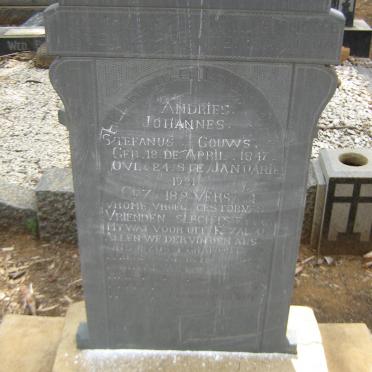GOUWS Andries Johannes Stefanus 1847-1931