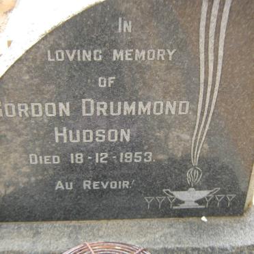 HUDSON Gordon Drummond -1953