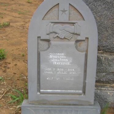 HATTINGH Stefanus Johannes 1884-1945