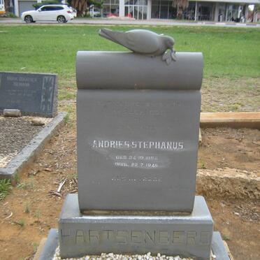 HARTSENBERG Andries Stephanus 1882-1945