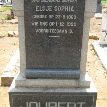 JOUBERT Elsje Sophia 1869-1932
