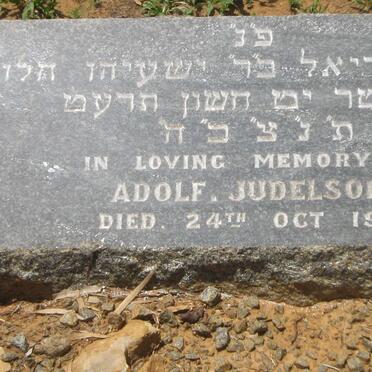JUDELSOHN Adolf -1918