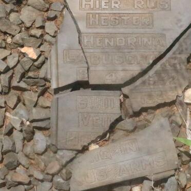 LABUSCHAGNE Hester Hendrina 1932-1933