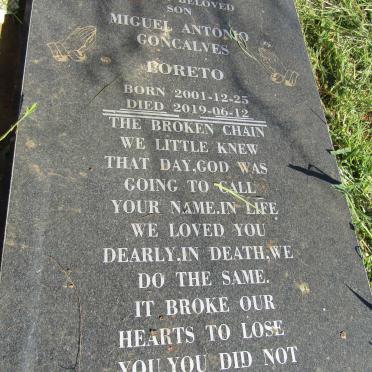 LORETO Miguel Antonio Goncalves 2001-2019