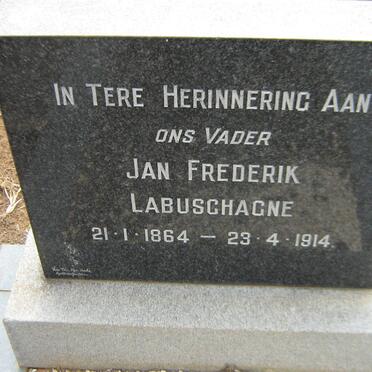 LABUSCHAGNE Jan Frederik 1864-1914