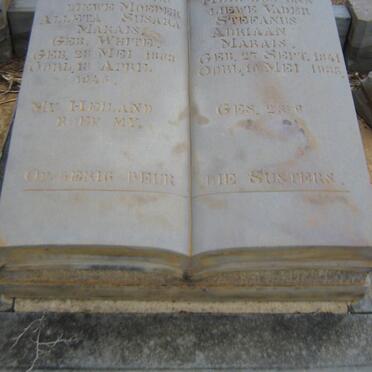MARAIS Stefanus Adriaan 1841-1935 &amp; Alleta Susara WHITE 1863-1946
