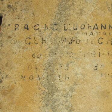 MARAIS Rachel Johanna nee MYBURGH 1892-1918