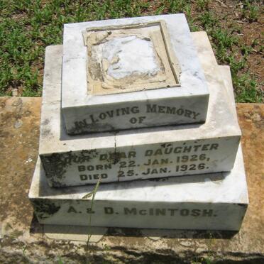 McINTOSH ? 1926-1926