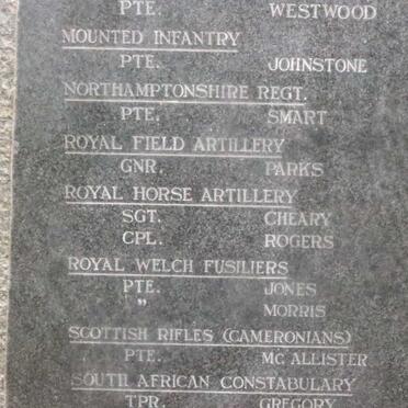 5. Anglo-Boer War Memorial