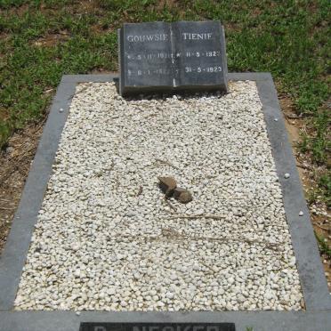 NECKER Gouwsie, de 1921-1922 :: DE NECKER Tienie 1923-1923