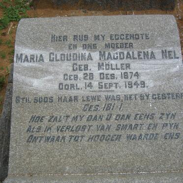 NEL Maria Gloudina Magdalena nee MÖLLER 1874-1949