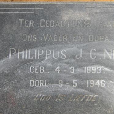 NEL Philippus J.C. 1893-1946