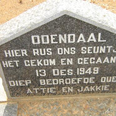 ODENDAAL Baba 1949-1949