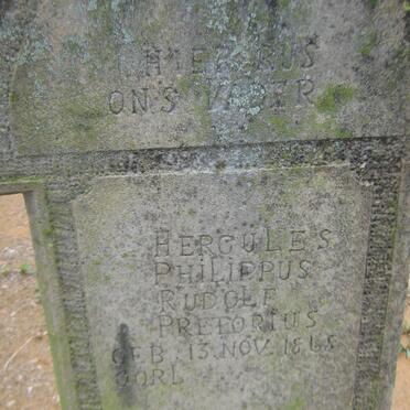 PRETORIUS Hercules Philippus Rudolf 1868-