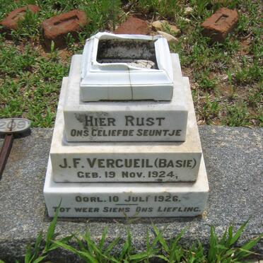 VERCUEIL J.F. 1924-1926