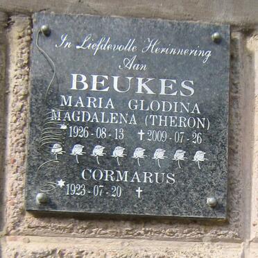 BEUKES Cormarus 1923- &amp; Maria Glodina Magdalena THERON 1926-2009