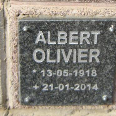 OLIVIER Albert 1918-2014