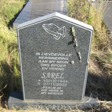 BRUYN Sarel, de 1944-2003