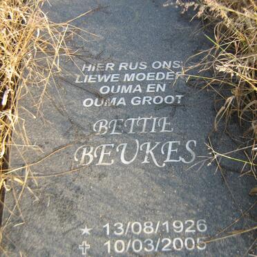 BEUKES Bettie 1926-2005