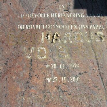 BERG Gerhardus J., v.d. 1958-2003