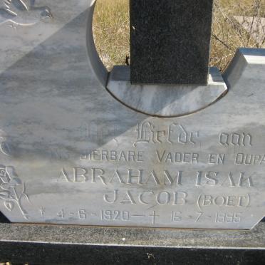 BEER Abraham Isak Jacob, de 1920-1995 &amp; Engela Johanna Susanna 1918-1989