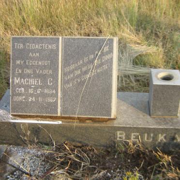 BEUKMAN Machiel C. 1884-1967 &amp; Martha E. VAN EEDEN 1893-1984