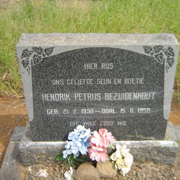BEZUIDENHOUT Hendrik Petrus 1938-1958