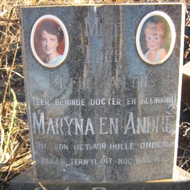CROUS Maryna nee BURGER 1958-1989 :: CROUS  Andre