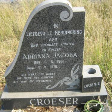 CROESER Adriana Jacoba 1961-1978