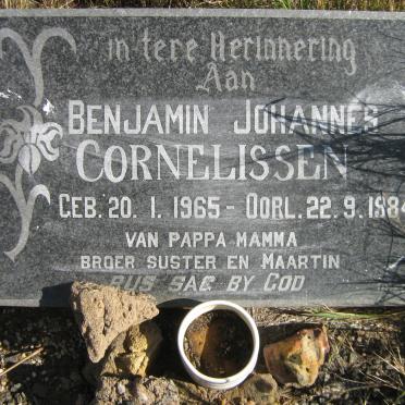 CORNELISSEN Benjamin Johannes 1965-1984