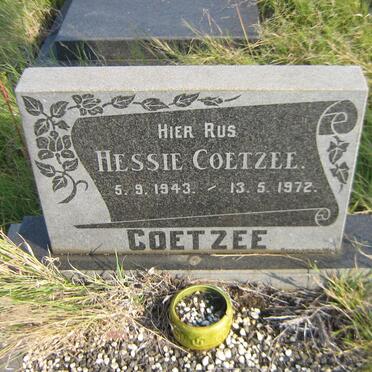 COETZEE Hessie 1943-1972