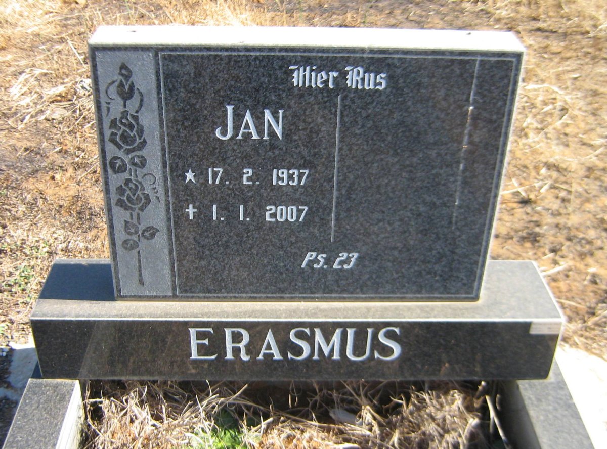 ERASMUS Jan 1937-2007