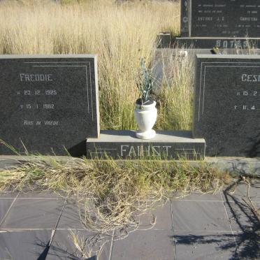 FAIHST Freddie 1925-1982 &amp; Gesina 1928-1994